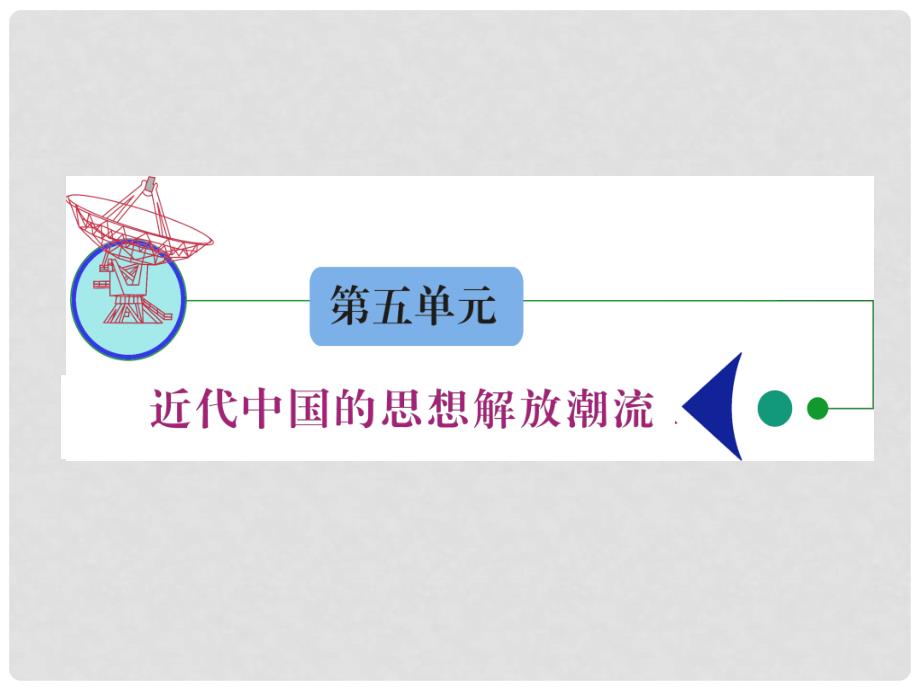 江苏省高考历史复习 第5单元 考点9 从“师夷长技”到维新变法课件 必修3_第1页