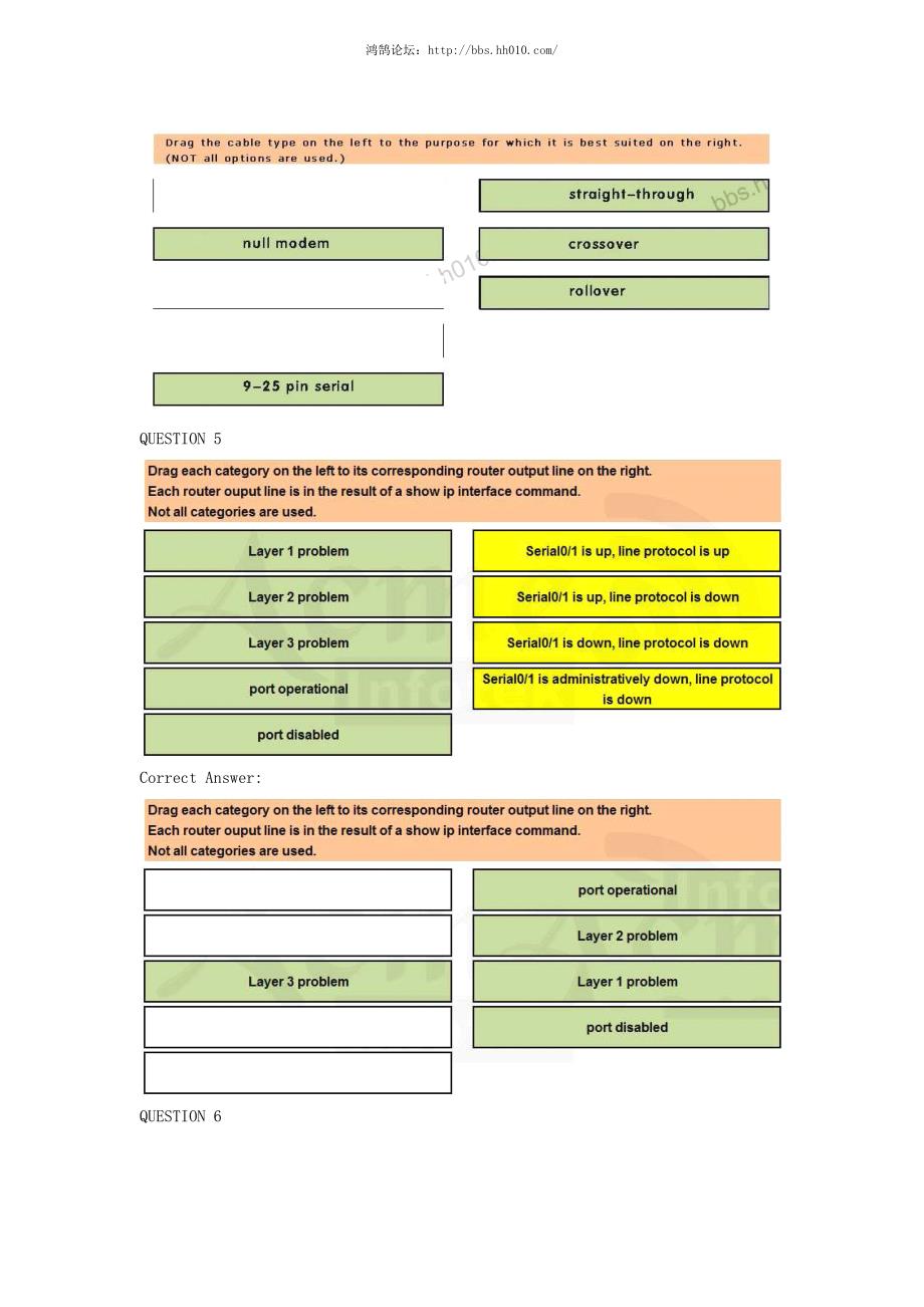 CCNA（200-120）803题库V2.0(2014.10.08)-拖图题_第4页