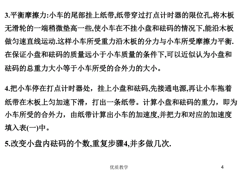 验证牛顿第二定律(实验)【章节优讲】_第4页