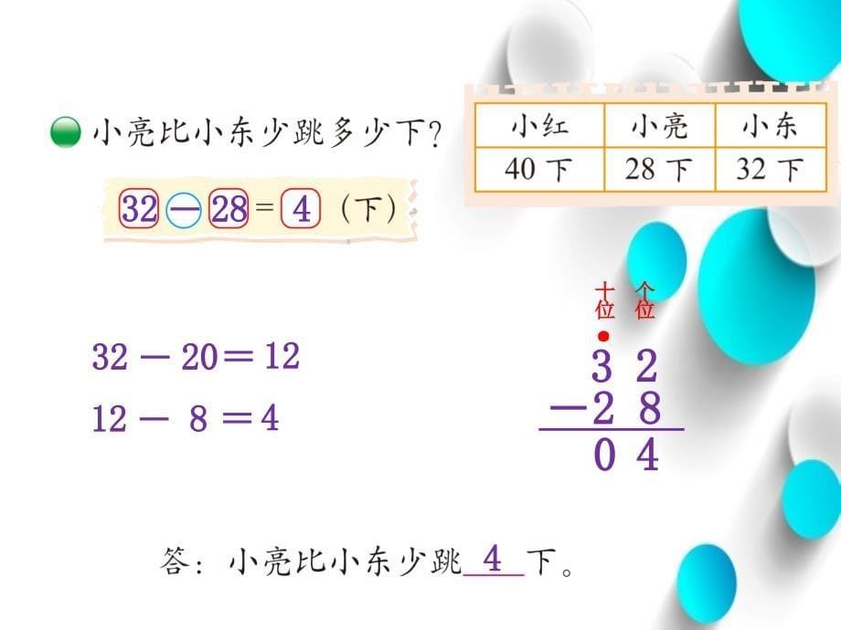 【北师大版】一年级数学下册：第6单元跳绳ppt教学课件_第5页