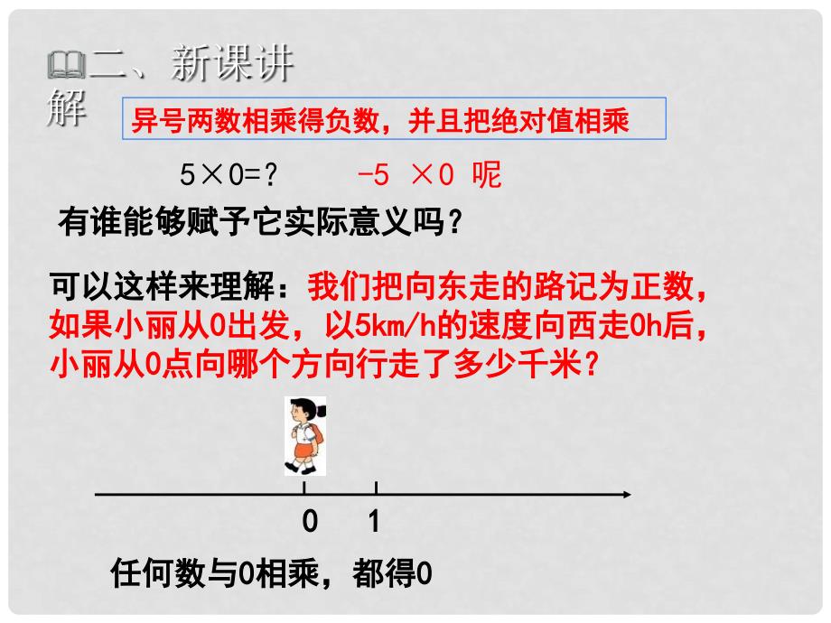 七年级数学上册 第1章 有理数 1.5.1 有理数的乘法教学课件 （新版）湘教版_第4页