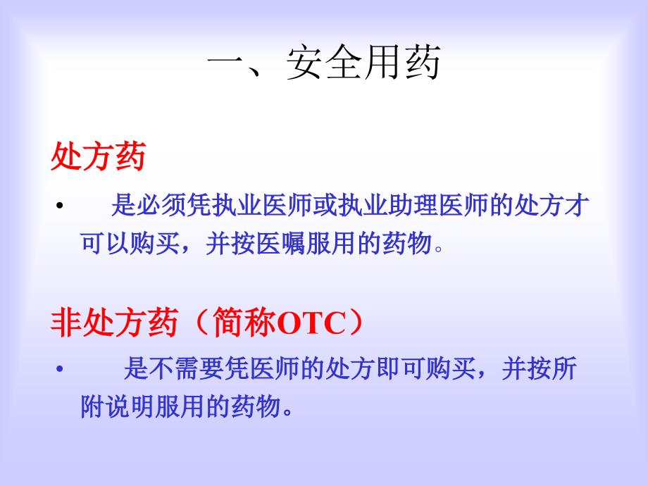 精品课件八年级生物用药和急救1_第3页