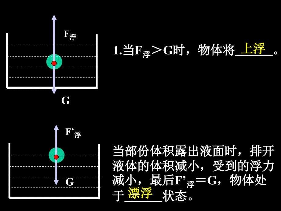 物体的浮沉条件教案PPT课件_第5页