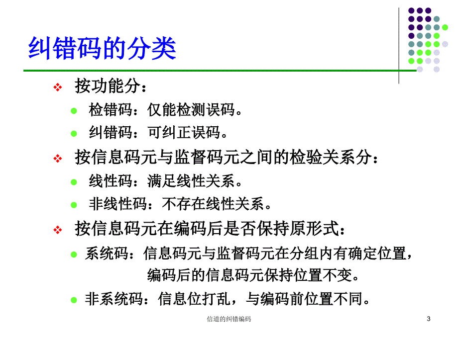 信道的纠错编码课件_第3页