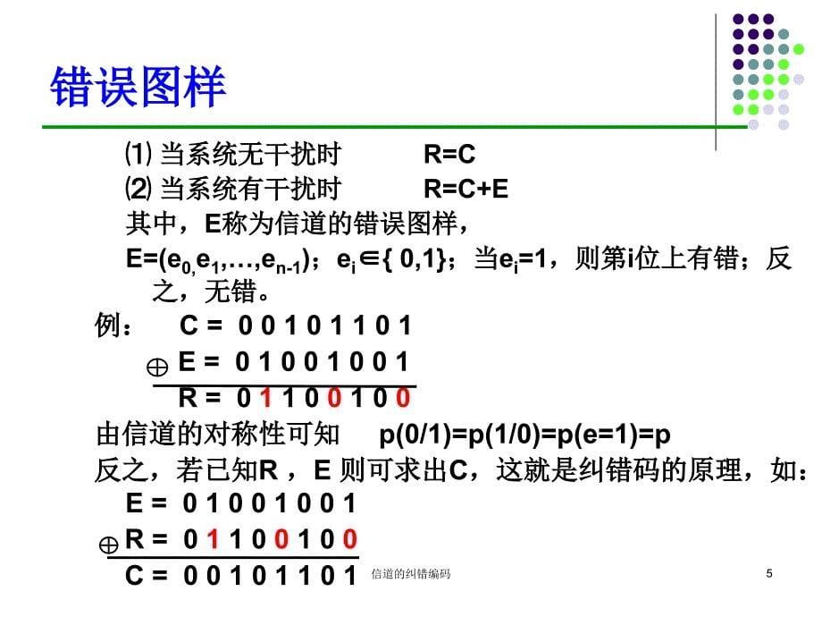 信道的纠错编码课件_第5页