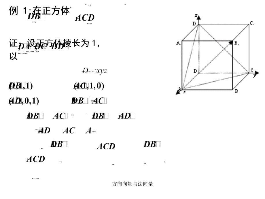 方向向量与法向量课件_第5页