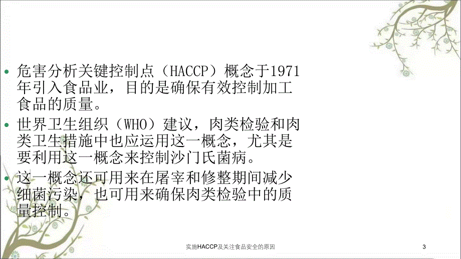 实施HACCP及关注食品安全的原因课件_第3页