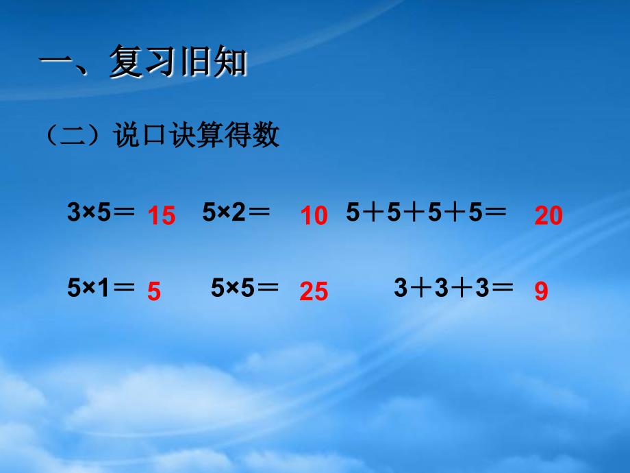 秋二级数学上册 第二单元 4的乘法口诀参考课件 青岛_第3页