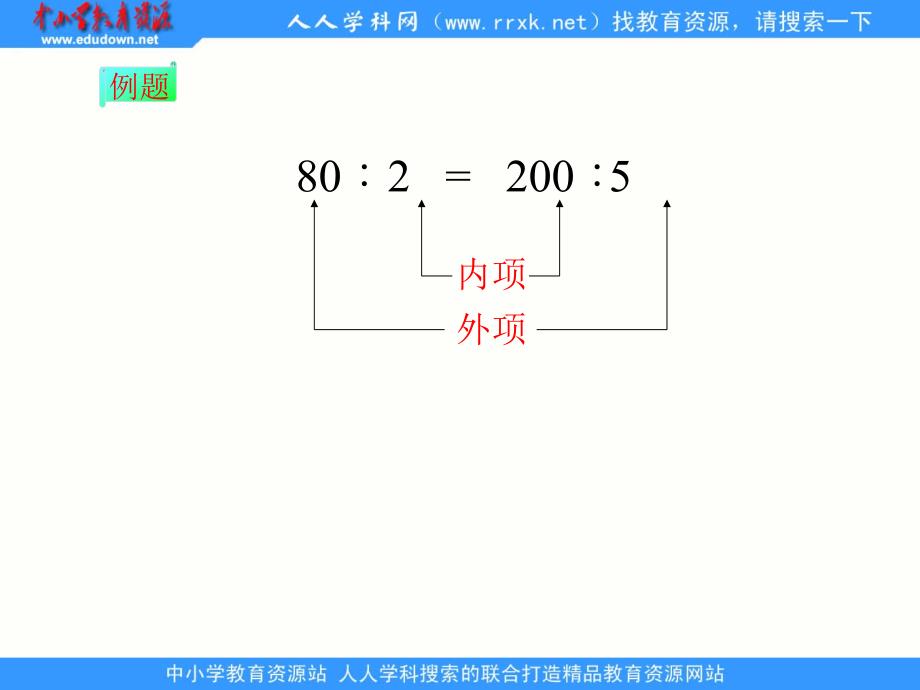 人教数学六下比例的基本性质ppt课件_第2页