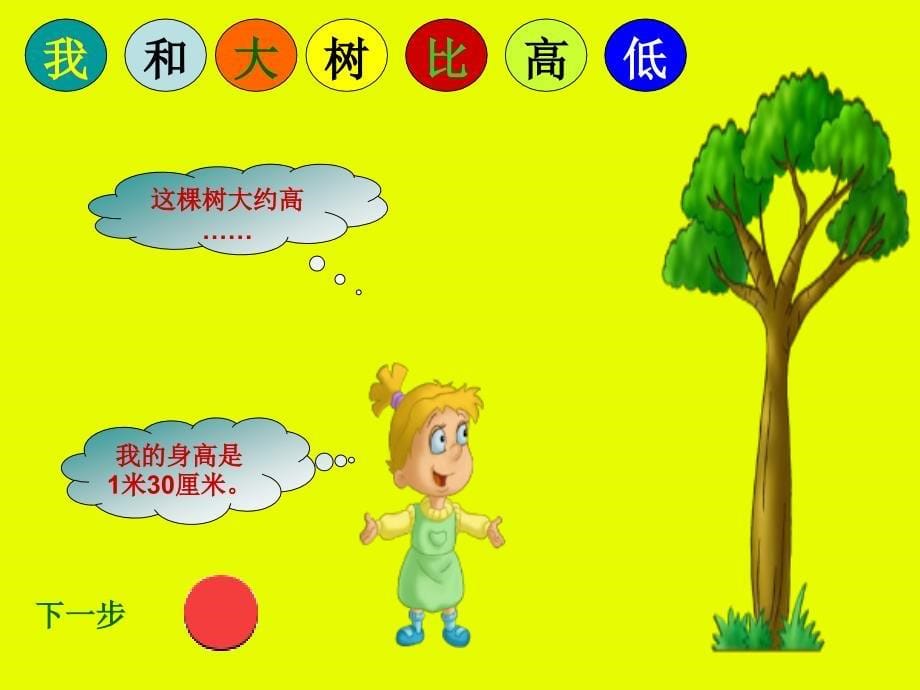 小学数学第四册美丽的植物园_第5页