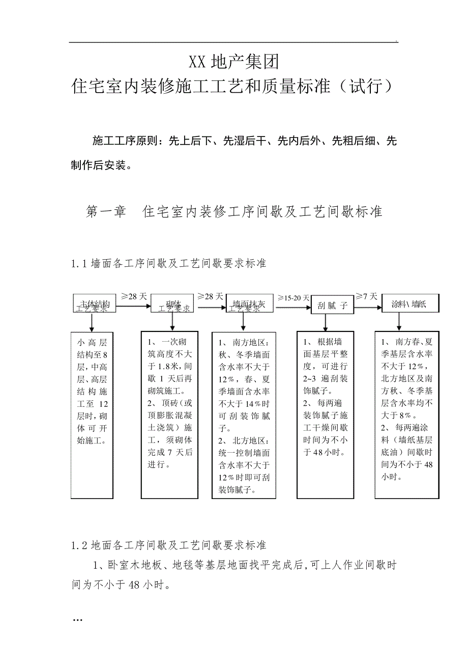 室内装饰施工工艺及质量标准_第3页