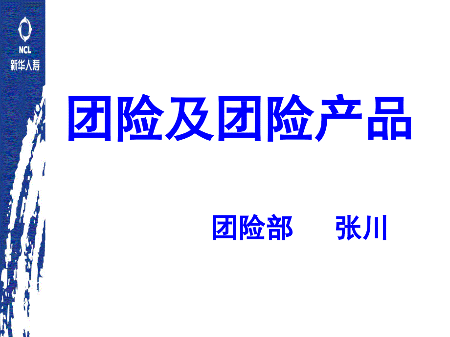 团险及团险产品管理_第1页