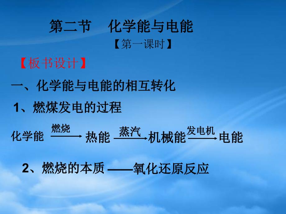 高中化学必修2化学能与电能（ppt）_第4页