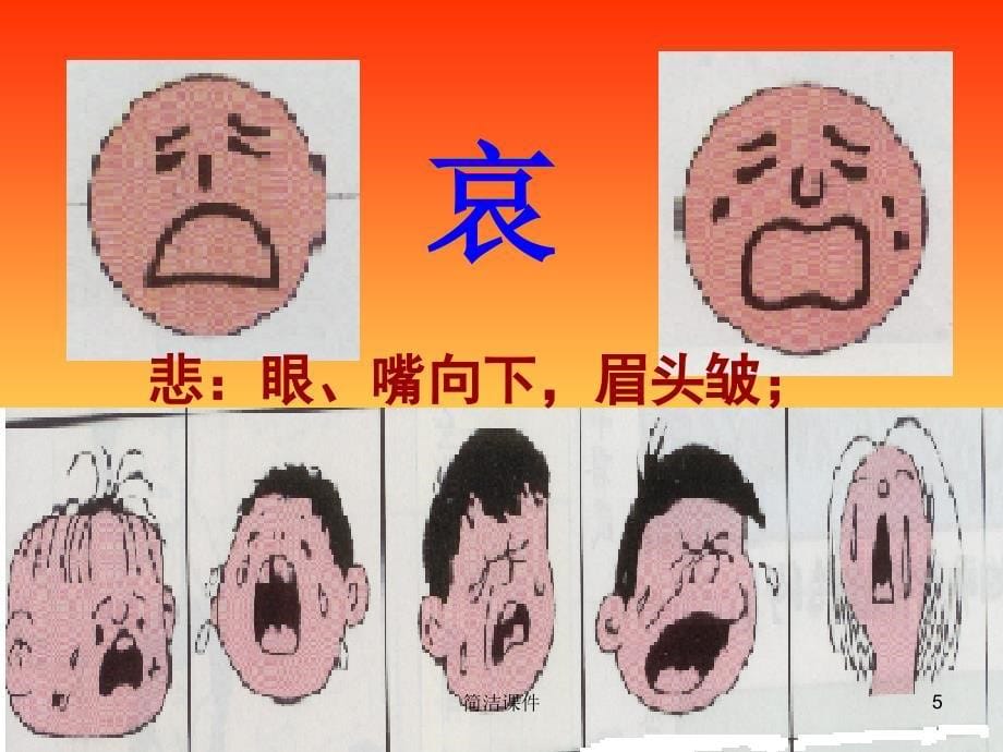 幼儿园大班课件心情与表情#学校类别_第5页