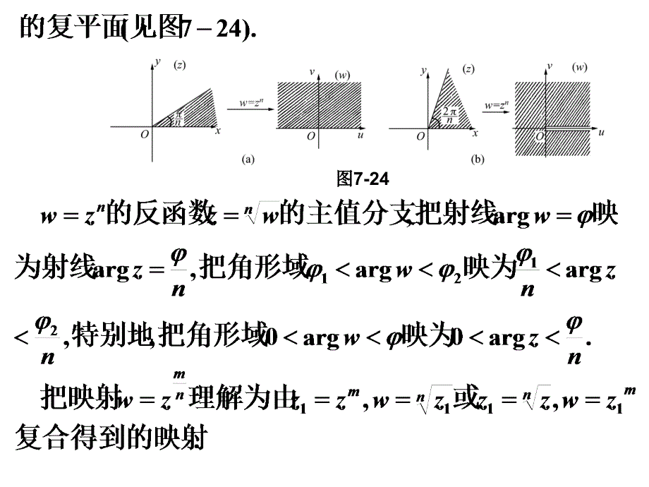 复变函数课件：第六节 若干初等函数的共形映射_第4页