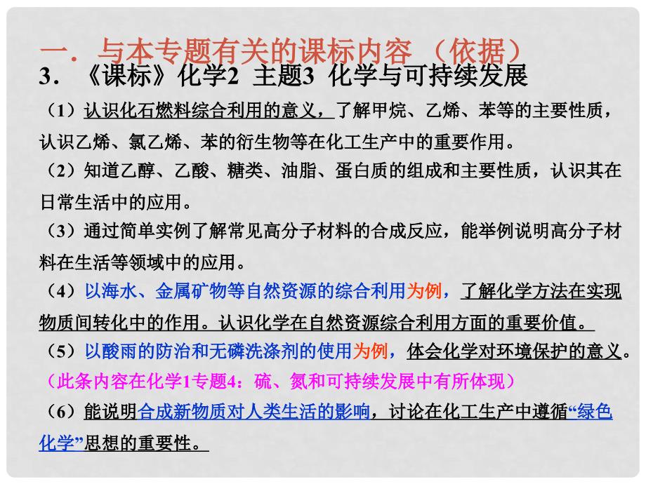 高中化学 专题4 化学科学与人类文明课件 苏教版必修2_第4页