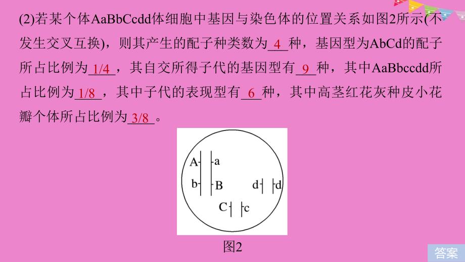 生物热点题型八 全方位突破基因自由组合规律相关题型 北师大版_第3页