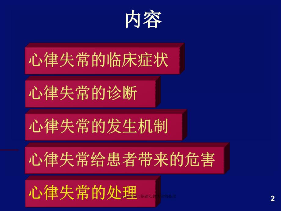 常见缓慢与快速心律失常的处理课件_第2页