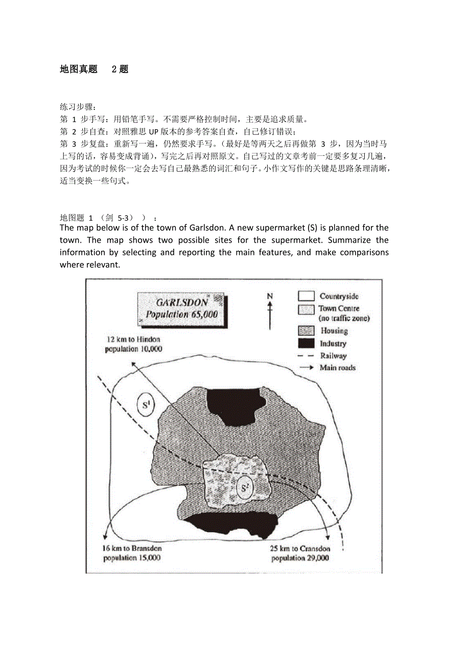 雅思考试地图题2题_第1页