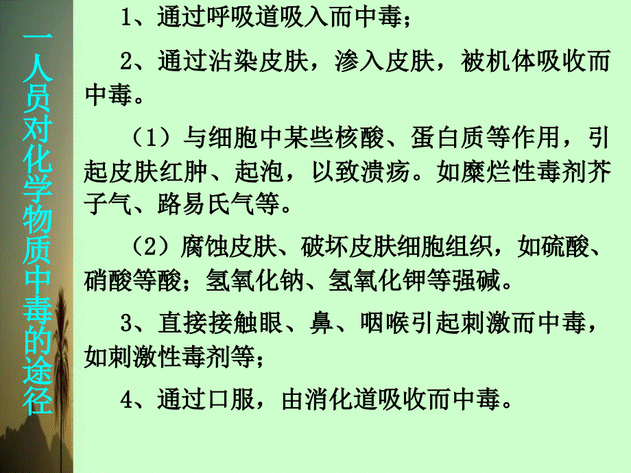 危险化学物质的性和化学毒剂_第2页