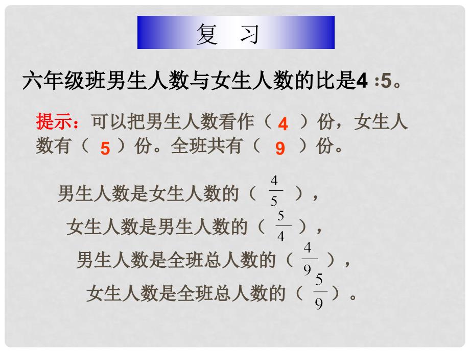 六年级数学上册 4.3 比的应用课件2 新人教版_第2页