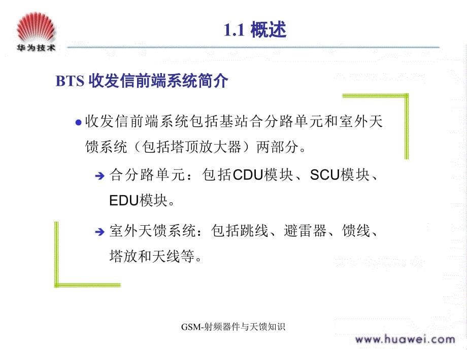 GSM射频器件与天馈知识课件_第5页