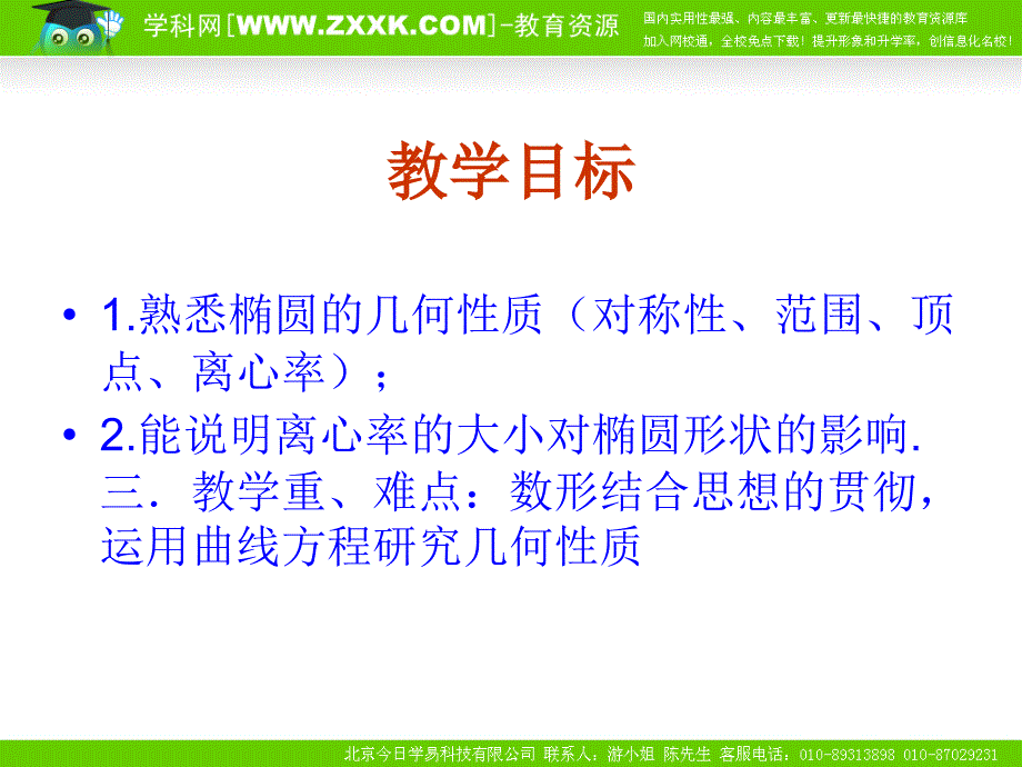 数学222椭圆的几何性质课件新人教版选修21_第2页