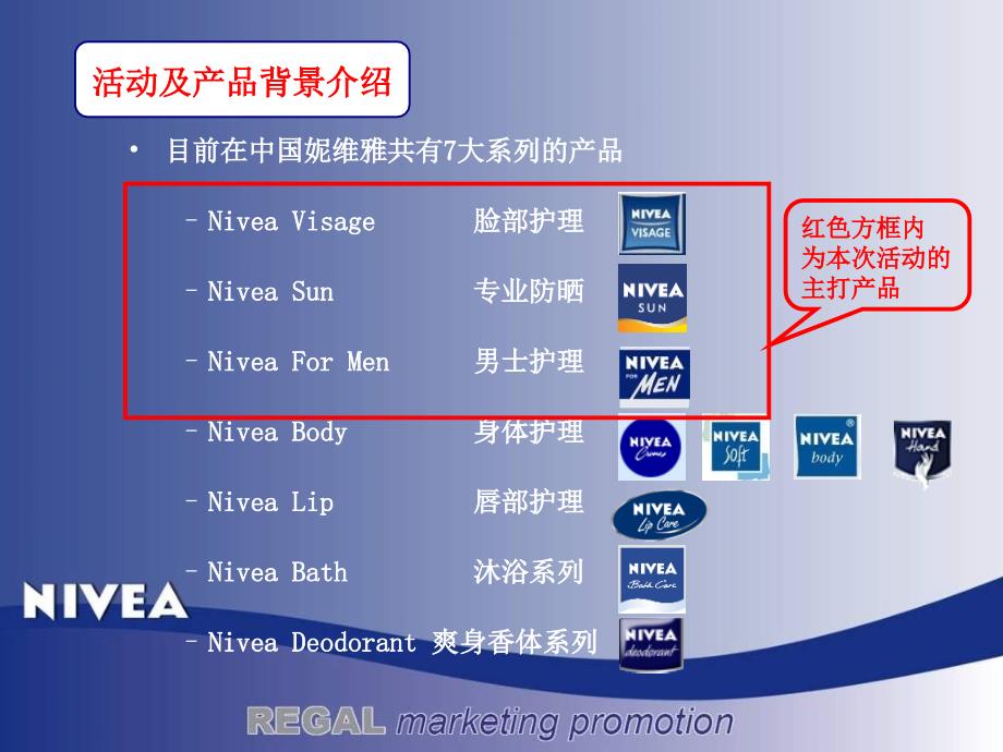 NIVEA化妆品品牌策划活动提案_第3页