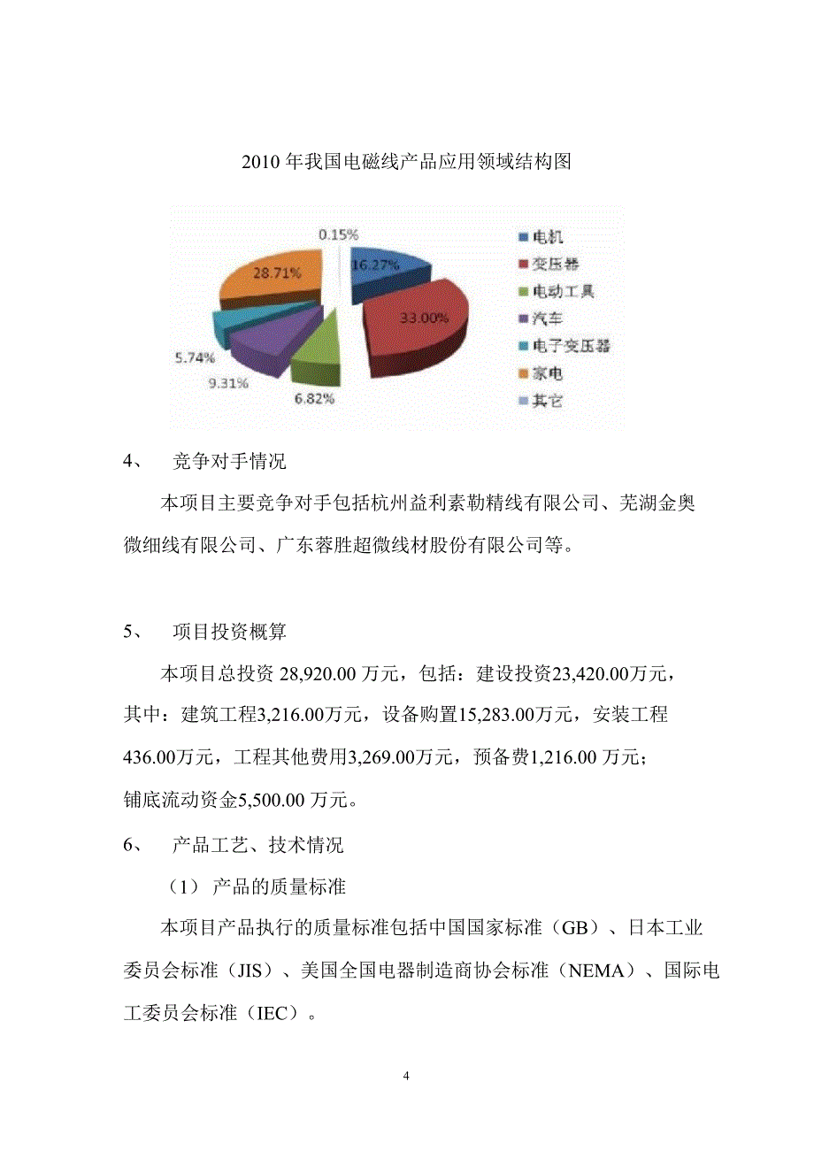 露笑科技：年产15000吨铝芯电磁线建设项目可行性研究报告概要_第4页