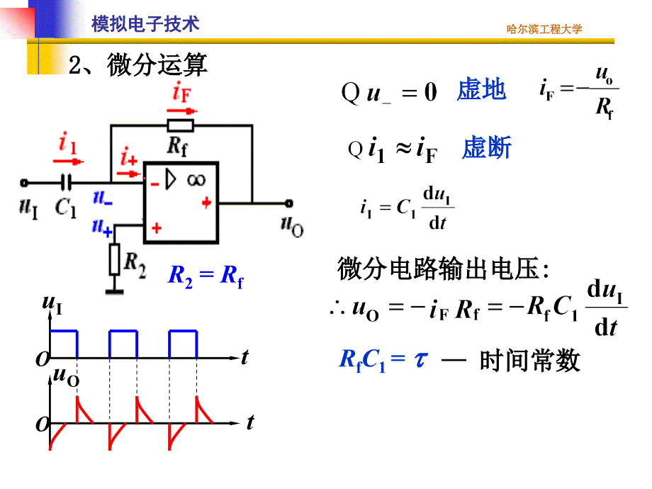 清华模电课件第20讲基本运算电路课件_第2页