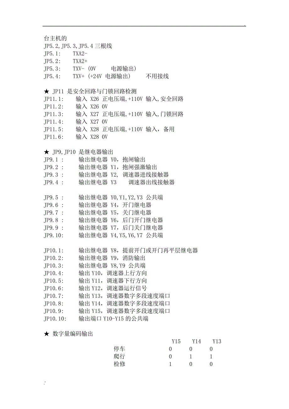 新时达SM-01-F主板端口说明_第3页