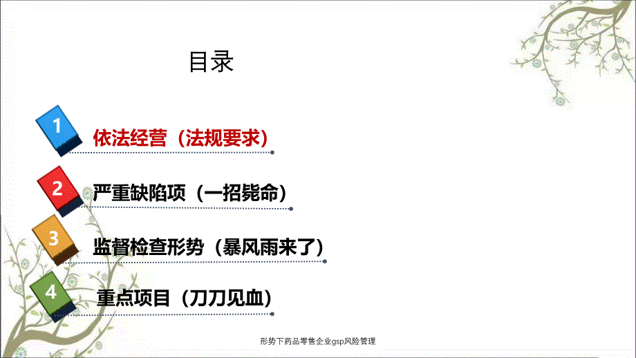 形势下药品零售企业gsp风险管理_第3页