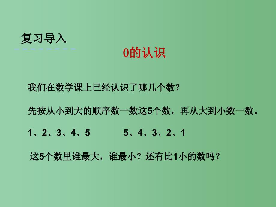 一年级数学上册 5.3 认识0课件 苏教版_第3页