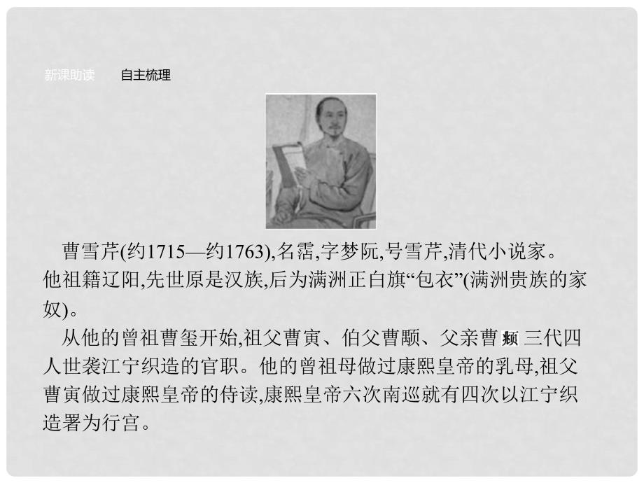 高中语文 6《红楼梦》课件 新人教版选修《中国小说欣赏》_第4页