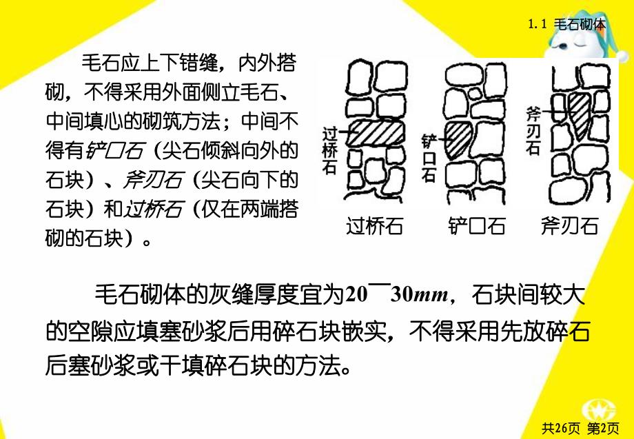 土木工程施工石砌体和砌块砌体施工_第3页