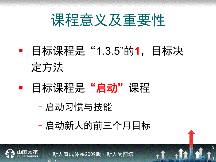 太平人寿135工程新人岗前培训保险目标传承要求课件_第3页