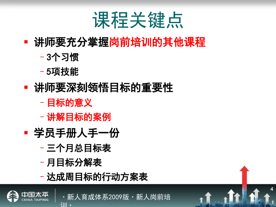 太平人寿135工程新人岗前培训保险目标传承要求课件_第4页