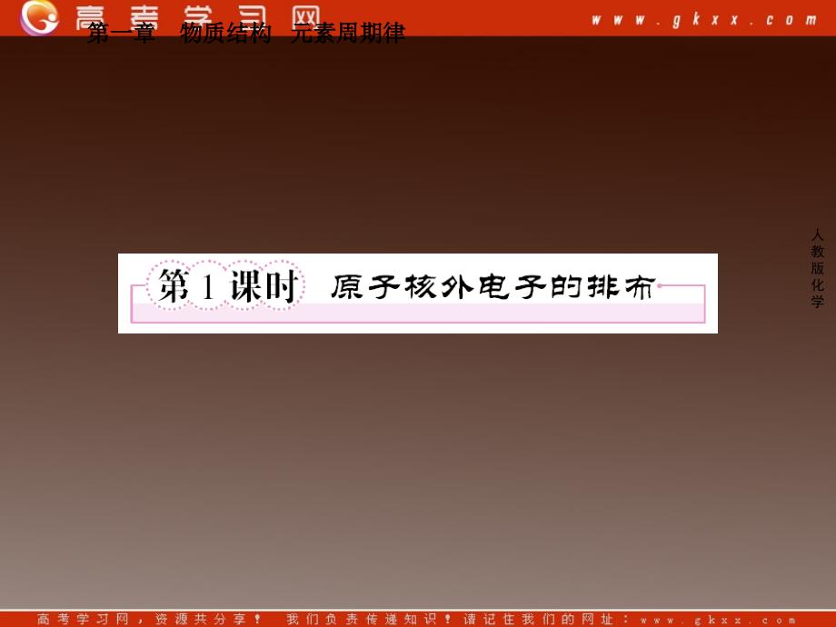 高中化学冲刺复习课件1-2-1（人教版必修2）_第3页