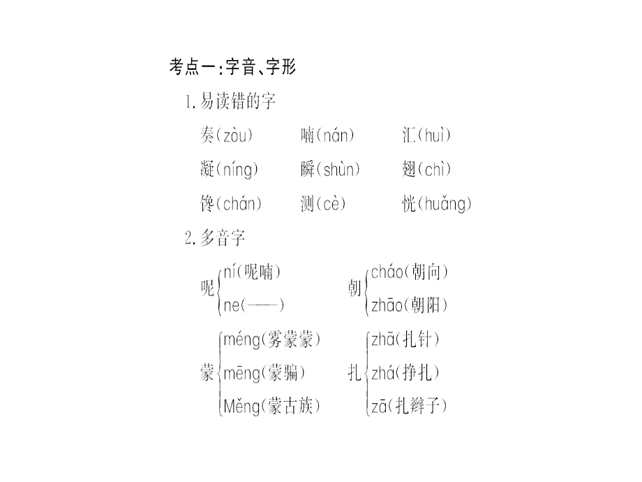 三年级上册语文作业课件第七单元考点梳理∣人教部编版 (共13张PPT)教学文档_第4页