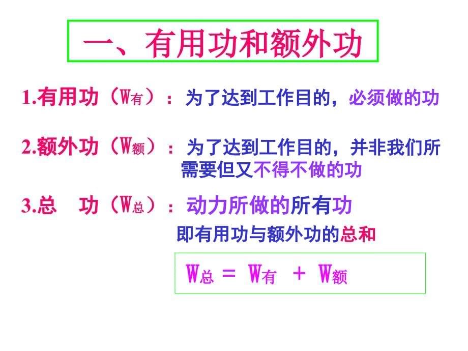 全国公开课机械效率ppt课件_第5页