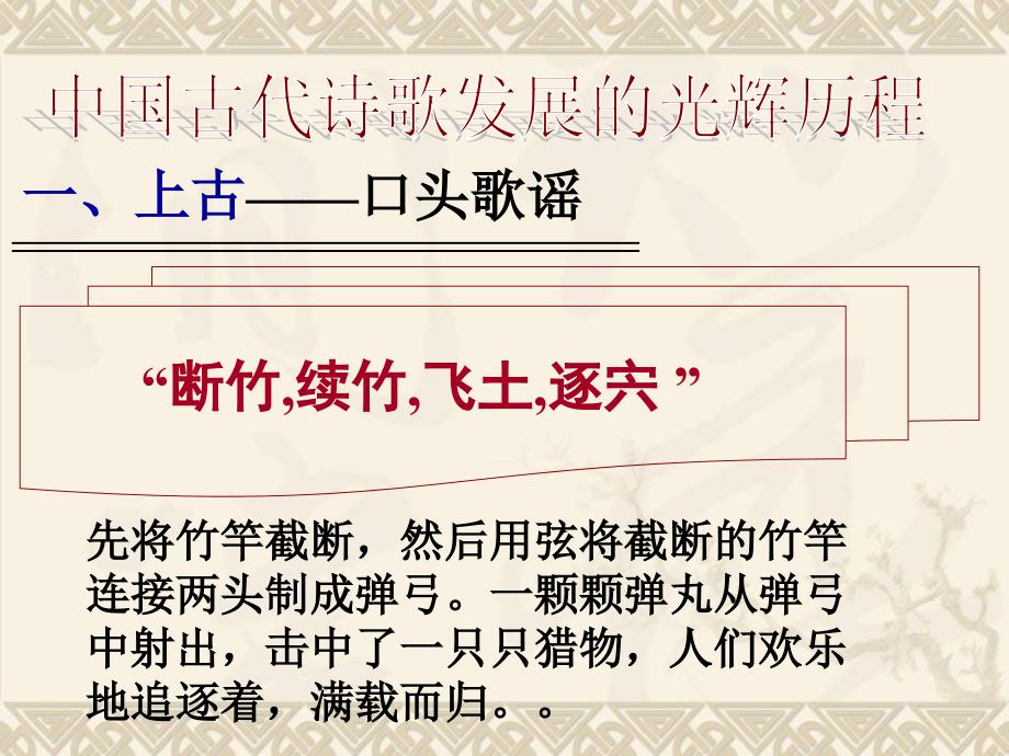 选修中国古代诗歌散文欣赏三单元中国古代诗歌发展概述课件_第3页