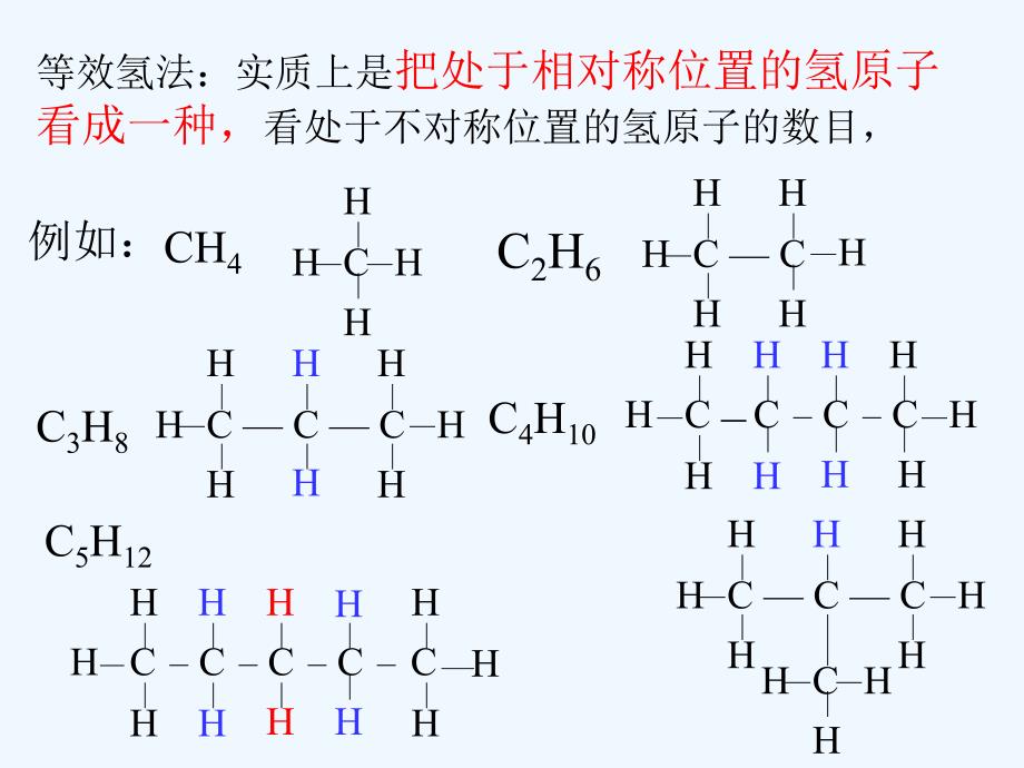 一取代物的同分异构体数目的确定_第2页