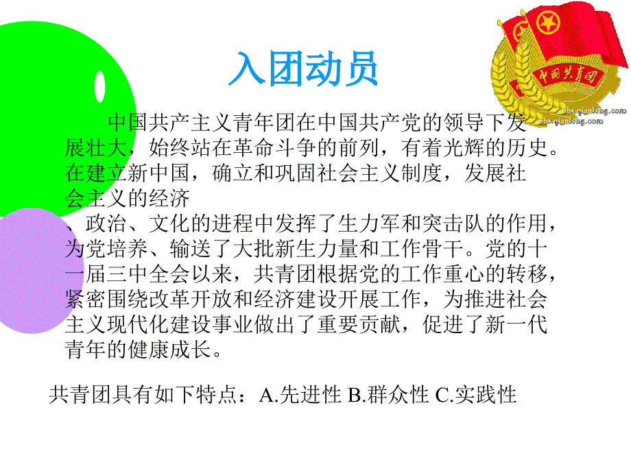 初三主题班会《团旗在我心中》.ppt_第3页