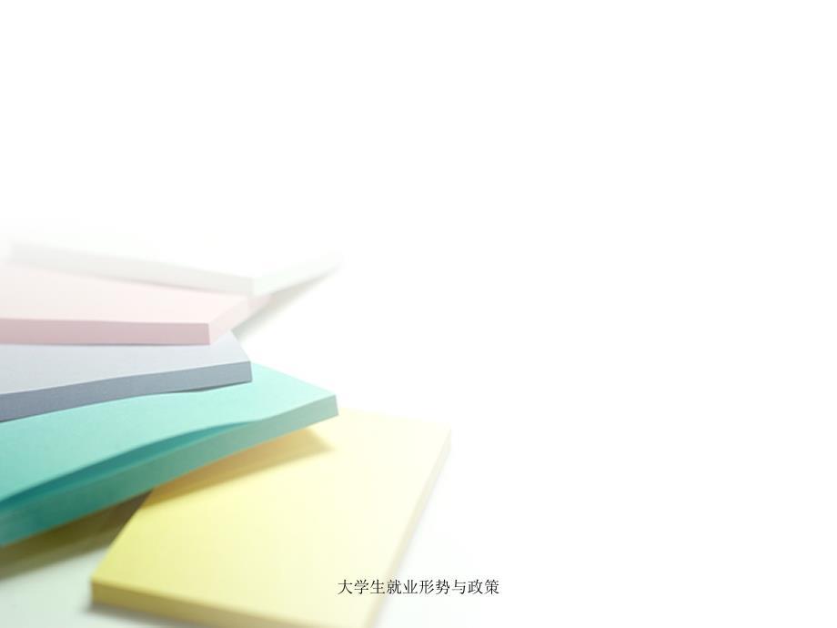 大学生就业形势与政策
