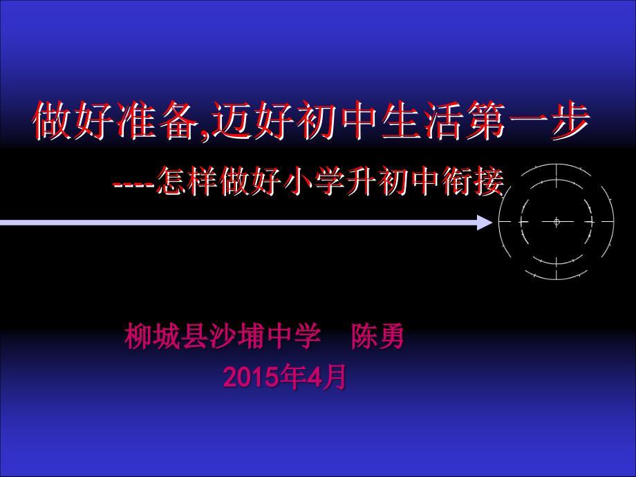 做好入学准备迈好初中生活第一步.ppt
