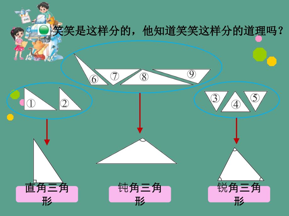 四年级下册数学2.2三角形分类北师大版5ppt课件_第4页