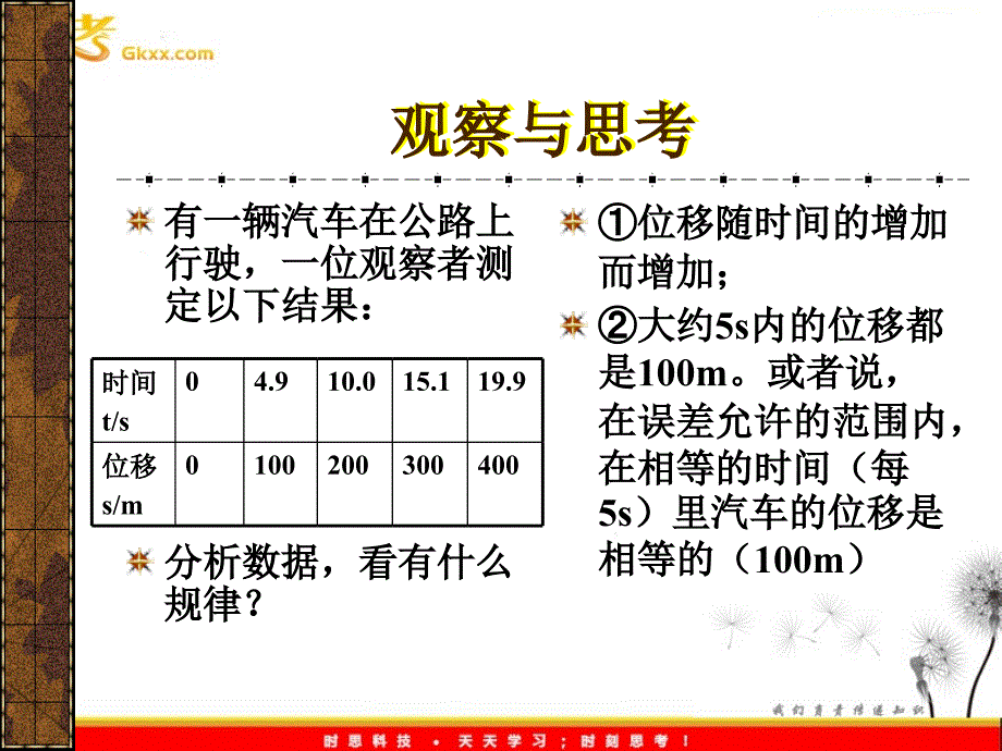 高中物理课件 匀变速直线运动的位移与时间的关系2ppt_第4页