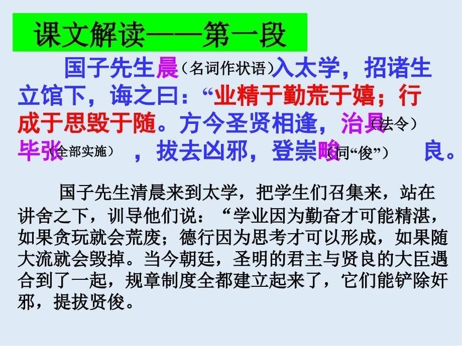 最新苏教版语文选修进学解ppt课件1_第5页