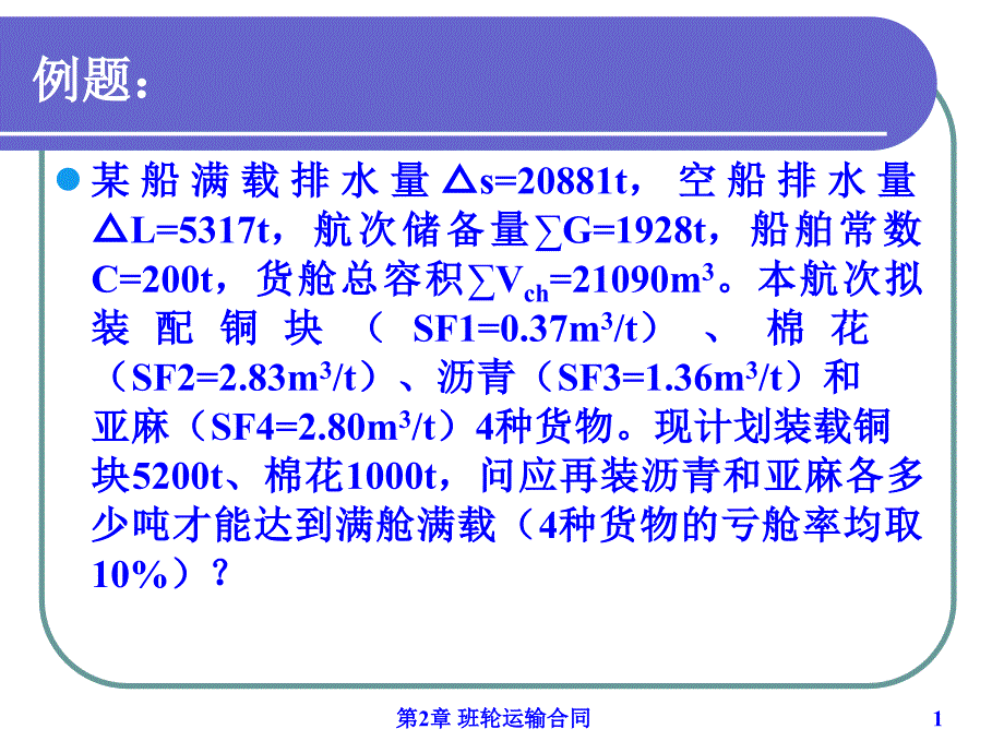 第2章 班轮运输合同_第1页