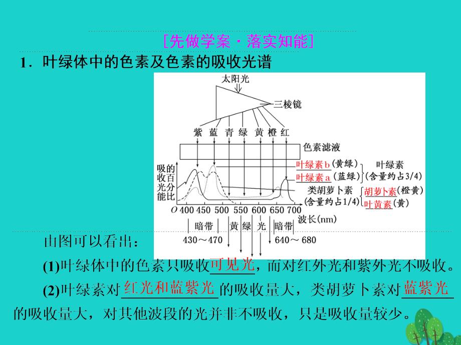 高考生物 第三单元 细胞的能量供应和利 第3讲 能量之源-光与光合作用（第1课时）光合作用的探究历程与基本过程（必修1）_第3页